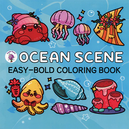 092 Ocean Scene Colouring Book