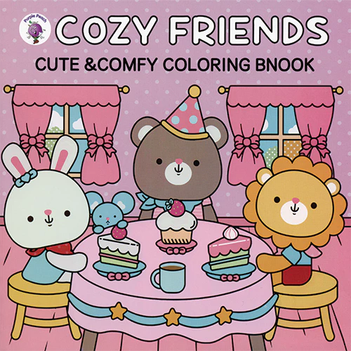 094 Cozy Friends Colouring Book