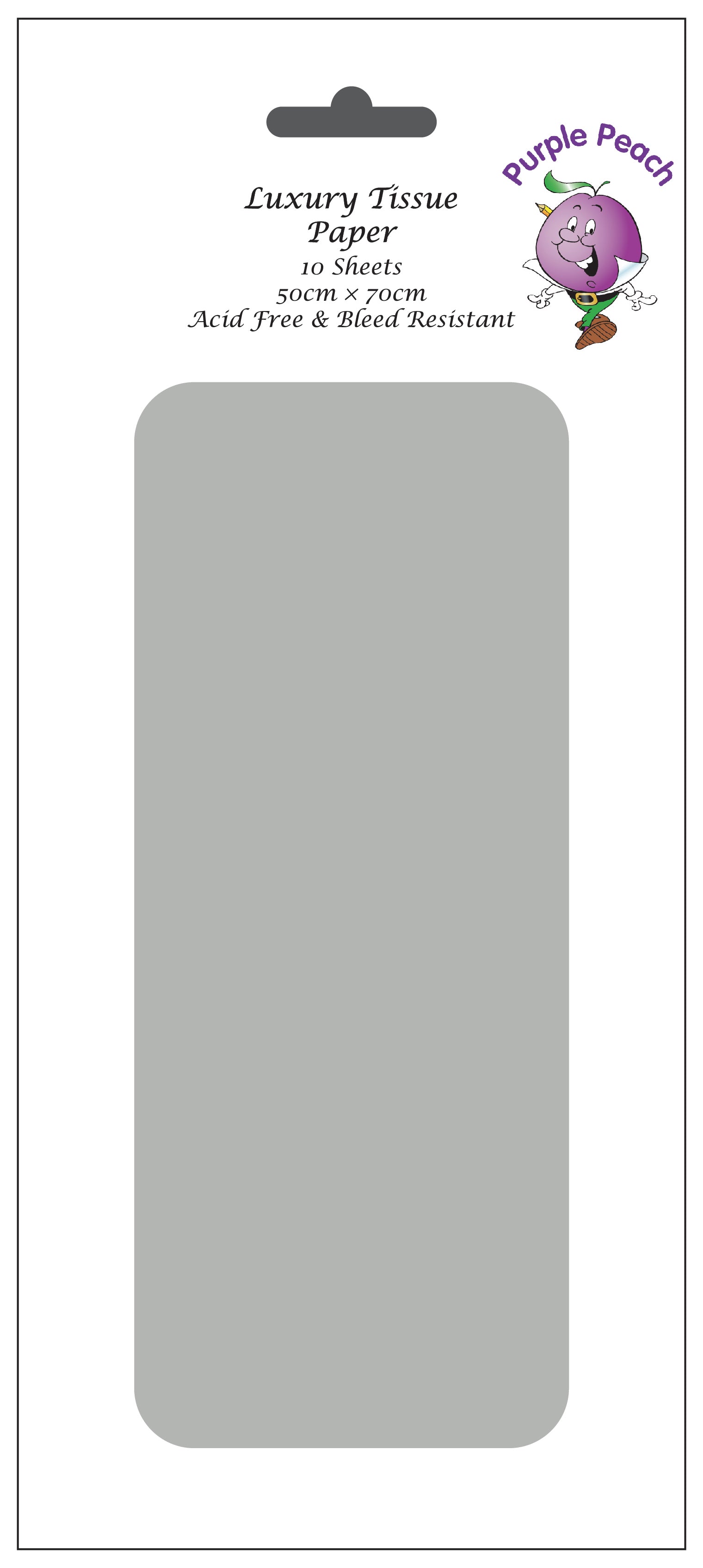 PPLT015 Silver Tissue Paper