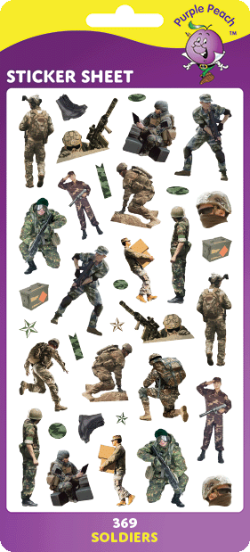 369 Soldiers Stickers