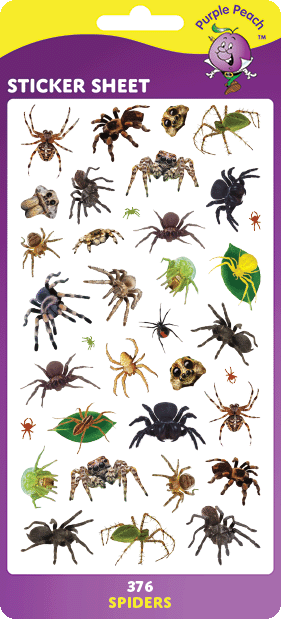 376 Spiders Stickers