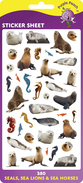380 Seals, Sea Lions & Sea Horses Stickers