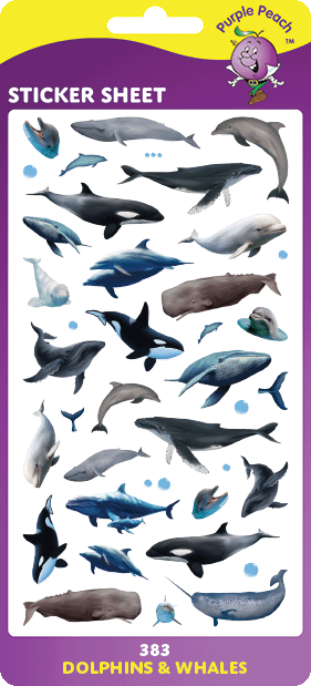 383 Dolphins & Whales Stickers