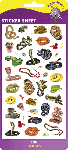 388 Snakes Stickers