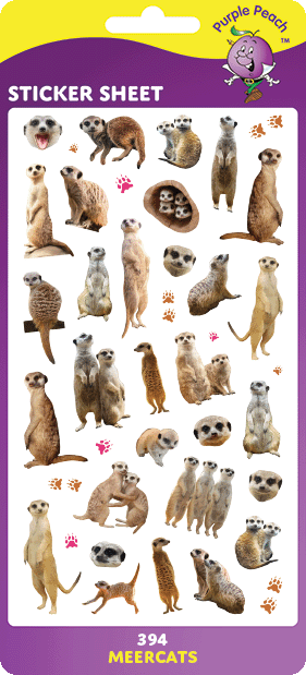 394 Meercats Stickers