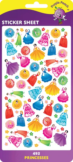 493 Princesses Stickers