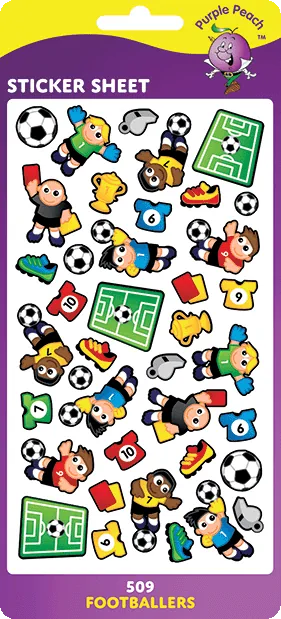 509 Footballers Stickers