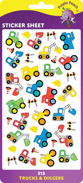 513 Trucks & Diggers Stickers