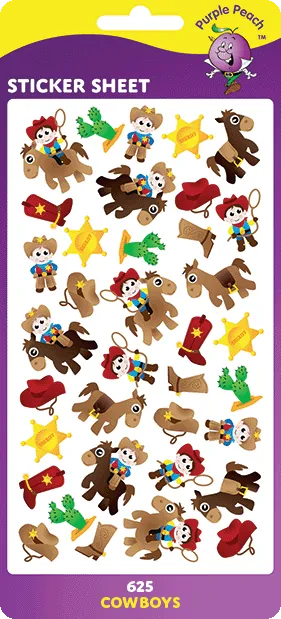 625 Cowboys Stickers