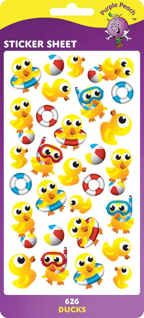 626 Ducks Stickers