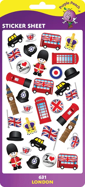 631 London Stickers