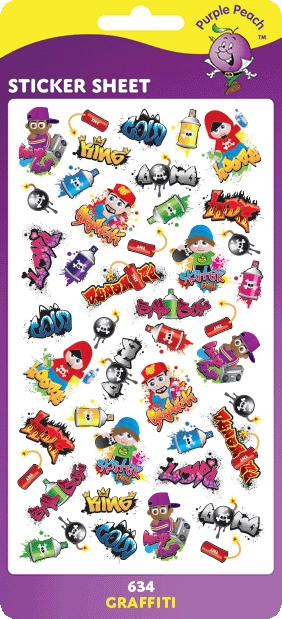 634 Graffiti Stickers