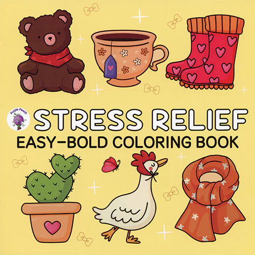 093 Stress Relief Colouring Book