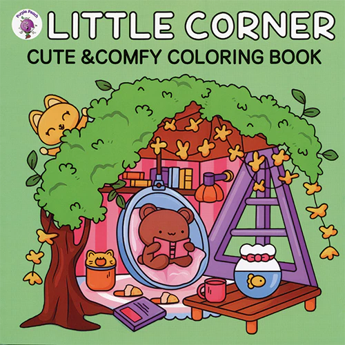 095 Little Corner Colouring Book