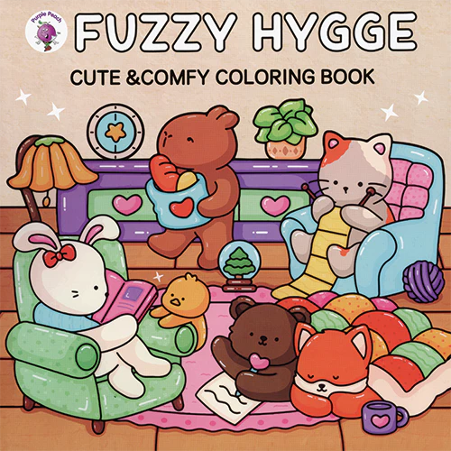 098 Fuzzy Hygge Colouring Book