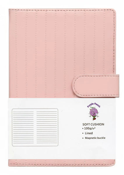 102 A5 Soft Cushion Notebook Pink
