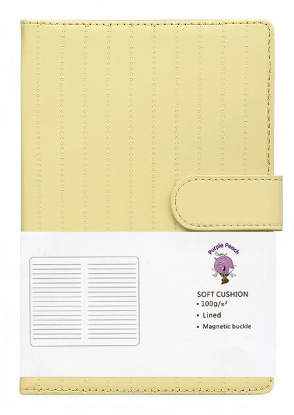 103 A5 Soft Cushion Notebook Yellow